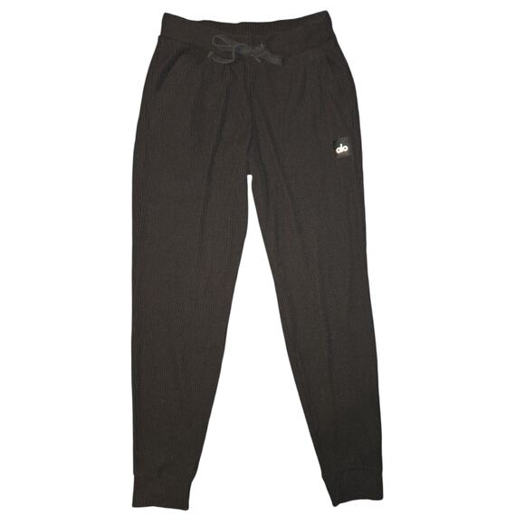 058-Alo Yoga Muse Pants-Black-Small - Picture 3 of 5
